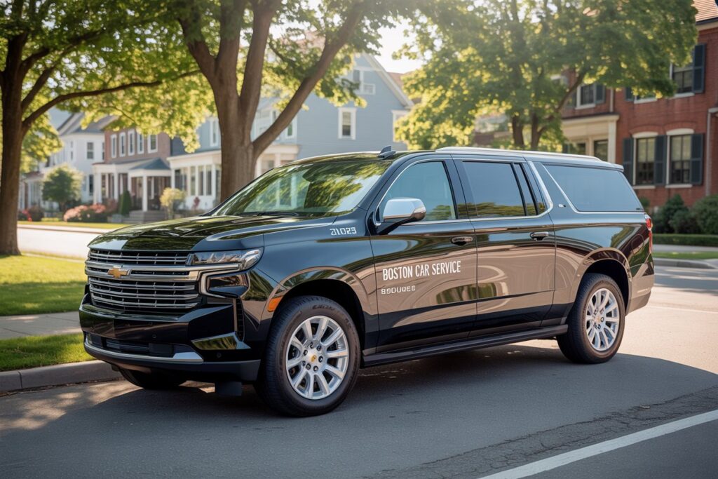 Limo Service Near Medfield MA